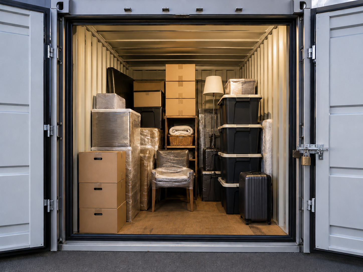 Stockage sécurisé de meubles